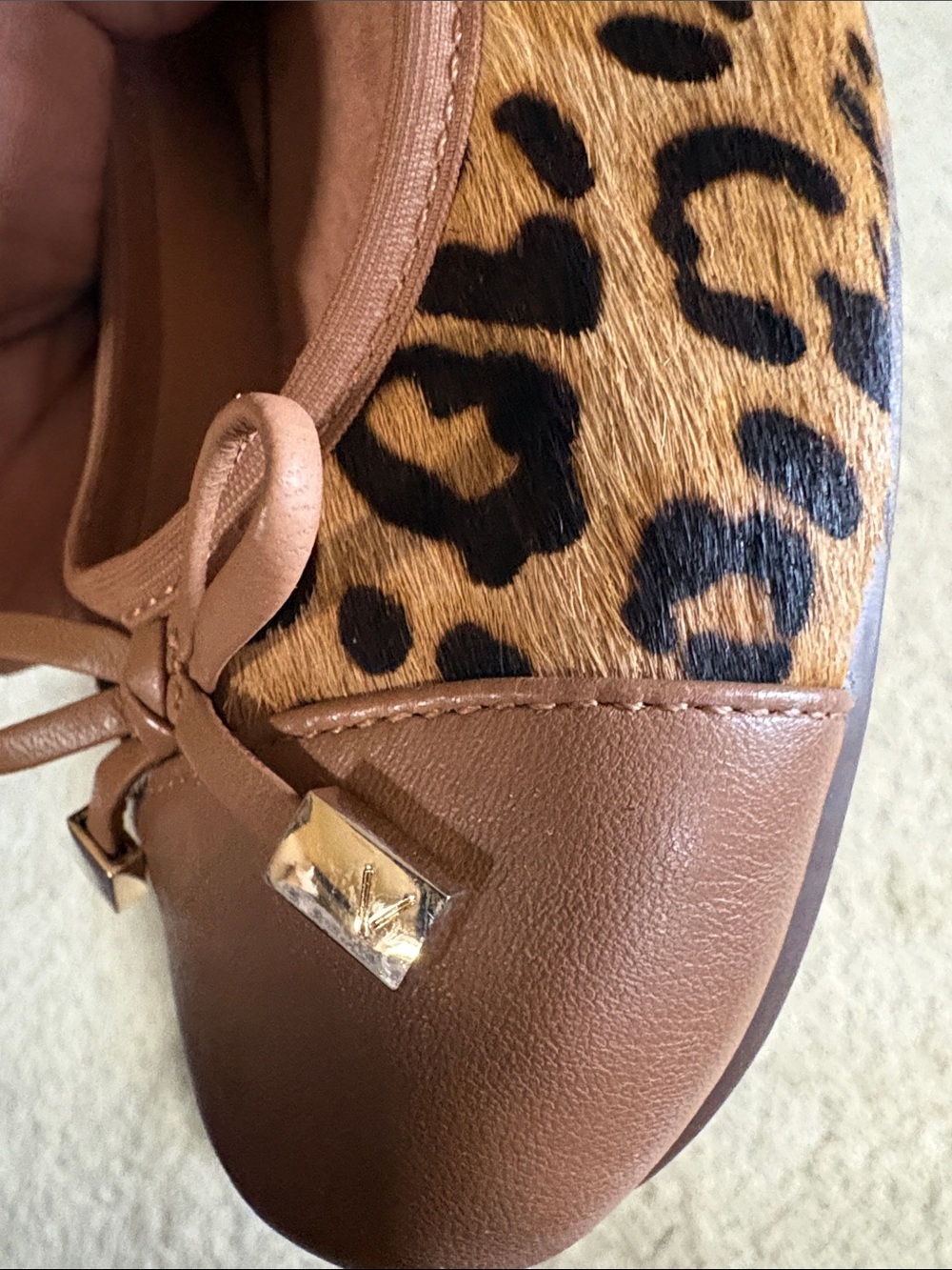Vionic “Minna” Leopard-Print Ballet Flats in Tan/Brown - Picture 11 of 11